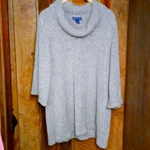 Karen Scott Cowl Neck Sweater Size XL